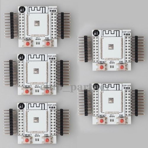 5pcs Adapter Board Pinboard Convertor for ESP-32S ESP32S Wireless WIFI Module