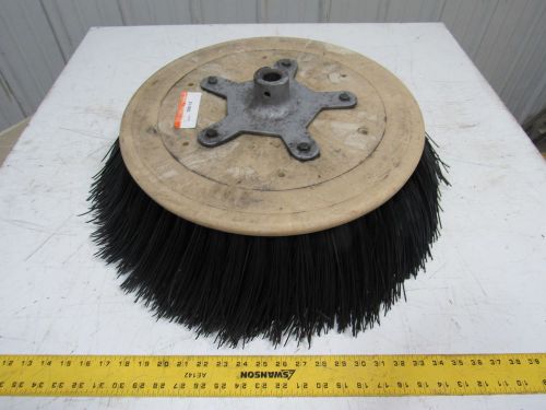 Tennant 21-1803? 6550 sweeper rotary brush 25&#034;dia. w/ 18&#034; dia. mount plate for sale
