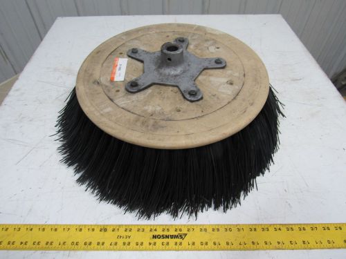 TENNANT 21-1803? 6550 SWEEPER Rotary Brush 25&#034;Dia. W/ 18&#034; Dia. Mount Plate