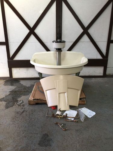 Bradley 54in semi circle industrial sink for sale