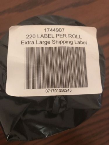 Dymo 1744907 LW Extra Large Shipping Thermal Labels - 4&#034; x 6&#034;
