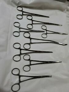 Lot of 8  Aesculap  Sklar  Lawton  Forceps Medical  Surgery
