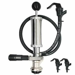 PERA Keg Party Pump D System 4 Inch Beer Keg Tap Party Pump with Extra Picnic