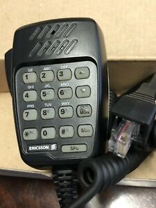 GE Ericsson M/A Com KRY1011620/2 Touch Pad Microphone Maxon Monogram Lapel Mic