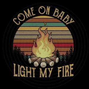 Light My Fire (The Doors Band) Png File, PNG Digital