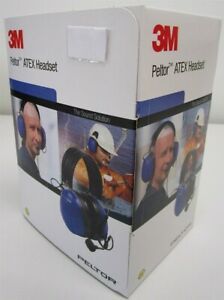 3M Peltor PMLN6333A ATEX Tactical Headset Helmet MT72H540P3E-50-34 Mic Twin Cup