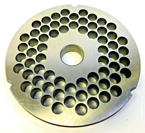 #42 3/8&#034; (10mm) Meat Grinder Plate for Hobart Cabelas Biro Weston Berkel etc