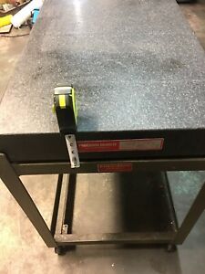 36&#034; x 24&#034; x 4” 36x24x6 Grade A Granite Surface Plate W Stand