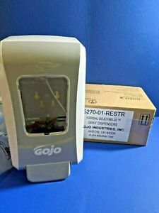 GOJO 5270-01 RESTR White/Gray FMX Foam Gel Hand Soap Dispenser 2000ml (loc-124)