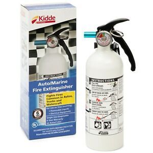 Kidde 5-B:C 3-lb Disposable Marine Fire Extinguisher FREESHIPPING-FASTSHIPPING