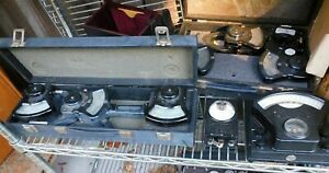 Weston DC   Amperes  Meters / Gauges Very Nice &amp;  carry cases LOT 281 Tong Tests