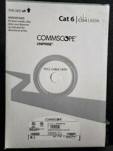 Commscope Uniprise Solutions Cat6 CMP Blue Plenum 1000ft BOX 874019914/10 NIB