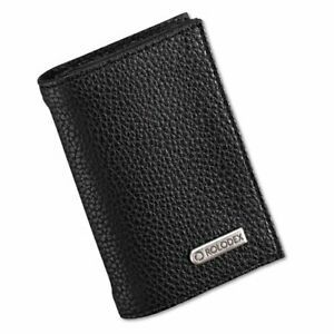Rolodex 76657 Low Profile Personal Card Case - Black
