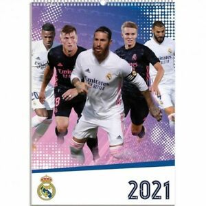 Real Madrid Cf 2021 A3 Calendar