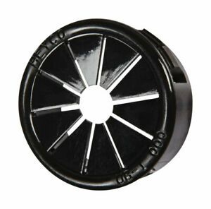 Jandorf 61402 Black Nylon Insulated Conduit Bushing 1 Hole x 3/4 Max I.D. in.