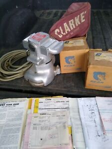 Clarke Super 7 A Wood Floor Edger 15amp 115v + Sanding Disc&#039;s +