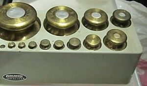 METRIC CALIBRATION SET 2G TO 1KG W CASE 12 PIECE