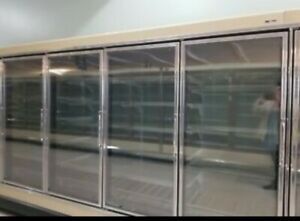 Refrigerator Tyler 8 Door cooler Glass 2007 complete with shelves,no compressor