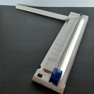 CRAFT-LITE Paper Cutter Trimmer 12&#034; Craft Machine 6 Different Blades LED Lights
