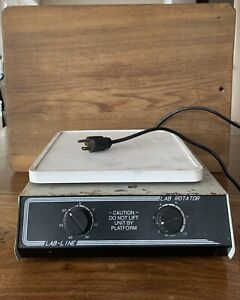 Vintage Lab-Line instruments Inc. Adj. variable speed orbital lab rotator 1309