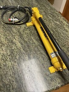 New Enerpac Hydraulic Pump  Adapter  P39 10,000 Pound 6’ Hose Hand