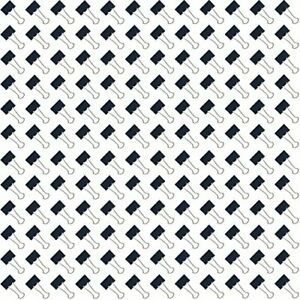 Clipco Binder Clips Small 1-Inch Black 144-Pack
