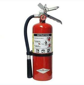 Amerex 5 Pound Stored Pressure Abc Dry Chemical 2A:10B:C Multi-Purpose Fire Exti