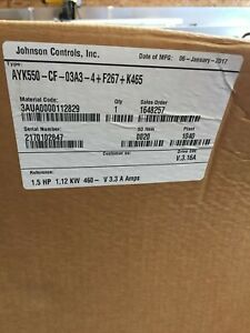 Johnson Control, VFD, Variable Frequency Drive, 1.5 hp, New, Unused