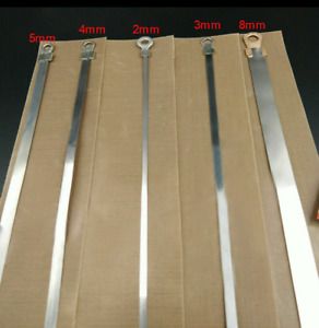 10pcs Impulse Sealer Heat Wire Element Strip Sealing Machine Natural 200/300/400