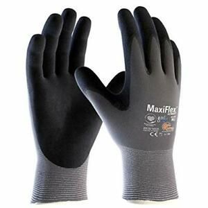 MaxiFlex Ultimate 34 874 Nitrile Foam Palm Coated Work gloves   9 L by ATG