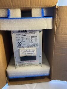 SENS REGULATED BATTERY CHARGER LC12-500-2  AC INPUT 120 VOLTS DC OUTPUT 12 VOLTS