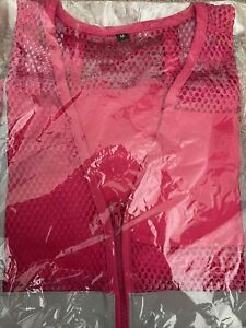 ERB Women&#039;s Reflective Safety Vest with Pockets, Pink