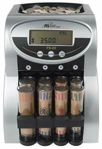 Digital Coin Sorter Office Anti Jam Wrapper Storage Sorting Cash Counter Machine