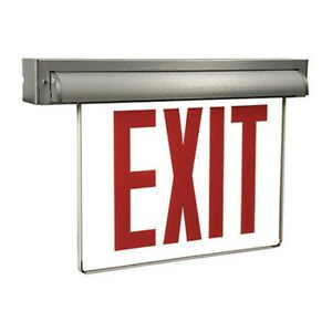 ATLITE - EMERGENCY AUXA18 Ny Univer Edglt, Ac Only, Br. Al, 1Sided