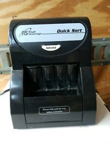 Royal Sovereign Quick Sort Coin Sorter Counter Machine QS-1AC