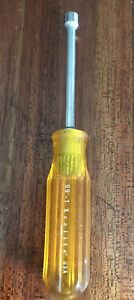 Xcelite 99-1 Handle For Interchangeable Nut Drivers Comes W a 5/16” Nut driver