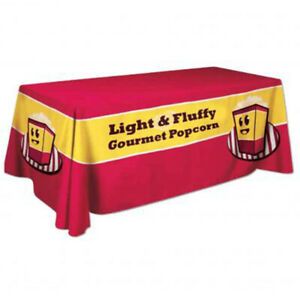 6ft tablecloth and 2 LED spotlights