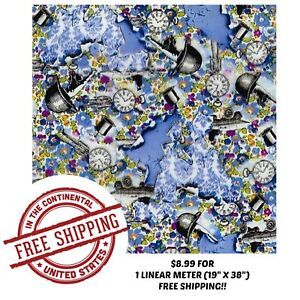 HYDROGRAPHIC WATER TRANSFER HYDRO DIP TIME TRAVELER  FILM 1M (19&#034; X 38&#034;)