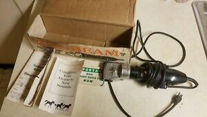CLIPMASTER CLIPPER PRO SUNBEAM STEWART USA Horse Cow Goat in box w/ instructions