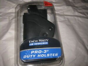 Uncle Mike&#039;s PRO-3 DUTY HOLSTER SIze 20 Beretta LEFT HANDED NEW In Package