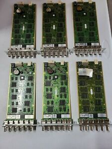 Lot of 6 AXIS Q7406 VIDEO ENCODER BLADES, USED,TESTED Qty 6 