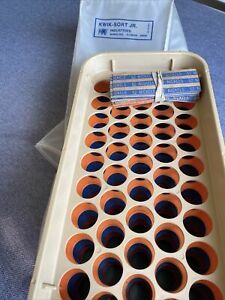MMF Industries Vintage Kwik-Sort Jr Coin Sorting Trays w/ Travel Case