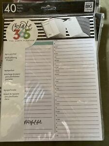 Create 365 Happy Planner Fill Lined Paper Me &amp; My BIG Ideas!