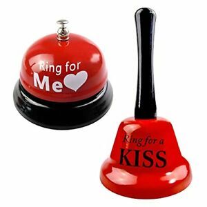 Ring for A Kiss Call Bell Hand Bell Service Bell Bar