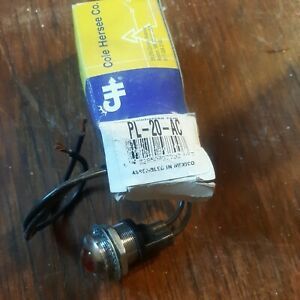 Cole Hersee Amber Pilot Light 12V - Boxed - PL-20-AC