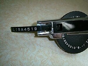 Dymo Model 1550 Tapewriter Label Maker - Silver and Black - Uses 1/4 &amp; 3/8 tape