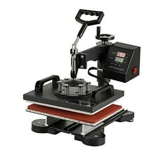 Digital Multifunctional Heat Press Machine 12&#034; x 10&#034; Heat Transfer Machine