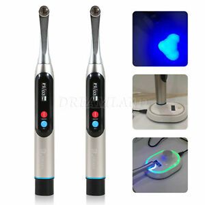 2* 360° Dental LED Curing Light Lamp 1 Second Fast Cure Wide Spectrum 2200mw 10W