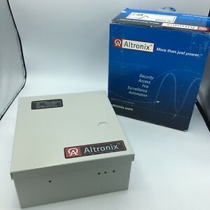 Altronix AL125UL Access Control 2-Output Power Supply Charger Missing XFMR unit