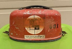 Vintage David White Meridian DW-8080 Instruments Surveying Transit w/Plum/Case